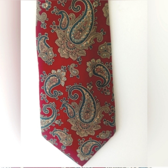 LIBERTY OF LONDON Paisley Silk Tie - Picture 3 of 7